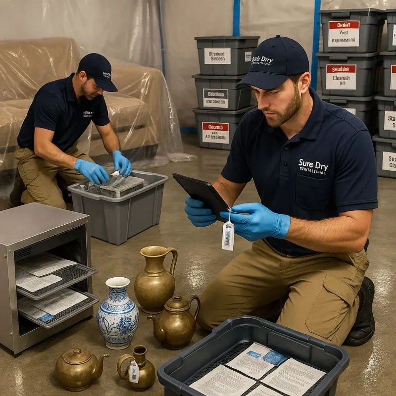 Content Protection and Restoration process in Austin, IN