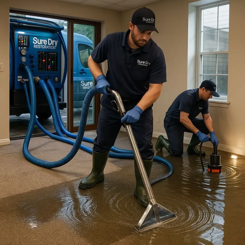 Water Extraction and Removal process in Austin, IN